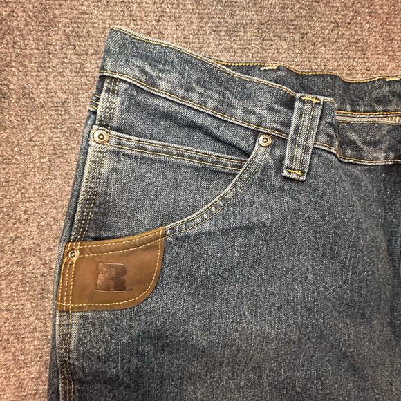 Wrangler Riggs Workwear Jeans Mens Size 40x32 Blue Straight Leg Pants‎ - Picture 2 of 7